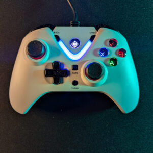 Cosmic Byte ARES Wired Gaming Controller for PC, Magnetic Triggers, LED Buttons