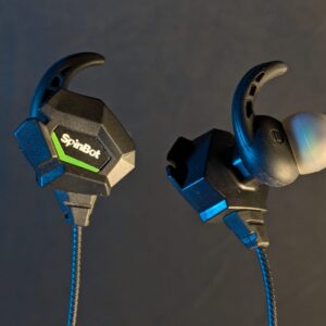 SpinBot BattleBudz W20 Wired Earphones with Dual Mic, 10mm Drivers, 3.5mm Jack
