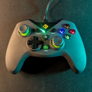 Cosmic Byte C1070T Interstellar Wired Gamepad for PC, Rubberized Grip, Windows C