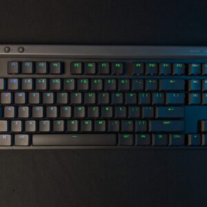 Logitech G515 TKL Wireless Gaming Keyboard, RGB, Brown Switches, USB-C, PBT Key
