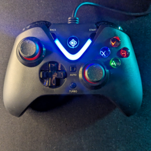Cosmic Byte ARES Wired Gaming Controller for PC, Magnetic Triggers, LED Buttons