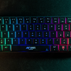 Ant Esports MK1500 BT 60% Wireless RGB Gaming Keyboard, Membrane Switches