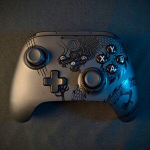 PowerA Battle Dragon Wireless Controller, Bluetooth/2.4GHz, Hall Sensors, Turbo,