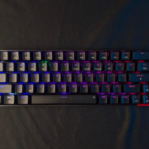 Portronics Hydra 10 Wireless Mechanical Keyboard, 68 Keys, RGB, Red Switches, US