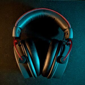 HyperX Cloud Alpha Wired Over Ear Headphones with Mic (Red)