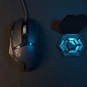 Logitech G502 HERO Wired Gaming Mouse, 25K DPI, 11 Buttons, RGB, Adjustable Weig