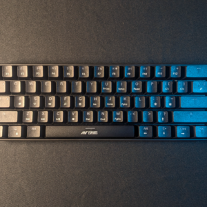 Ant Esports MK1300 Mini Mechanical Keyboard, Red Switch, 60% RGB, USB-C